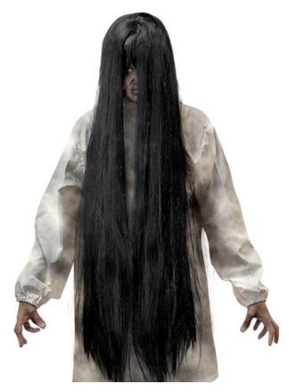 BLACK EVIL SPIRIT WIG