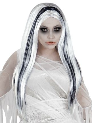 Gohstly spirit Halloween pruik