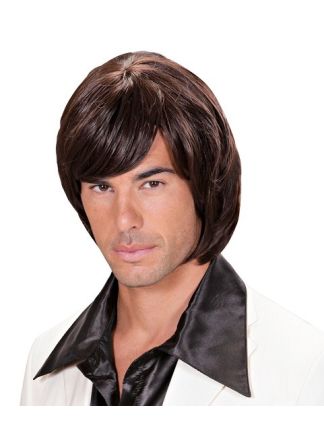 Pruik Bjorn bruin deluxe