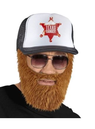 Texas Ranger pet met baard