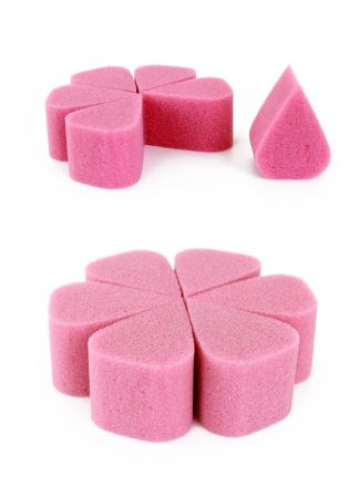 TAG vlinder/petal sponsjes 6stuks