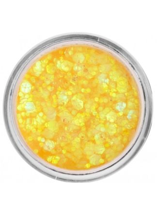 PXPchunky glitter HONEY YELLOW 10ml.