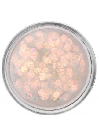 PXP chunky glitter TRANSPARANT WHITE 10ml.