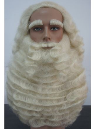 Sinterklaas baard Set 5dlg. Buffelhaar