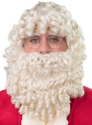 Kerstman baard 2dlg. High quality