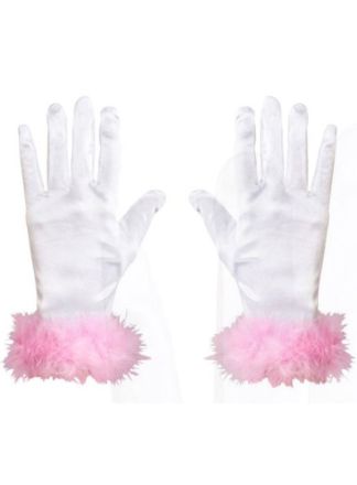 Satijnen gala handschoenen kind