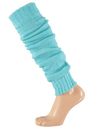 Beenwarmers carnaval turquoise