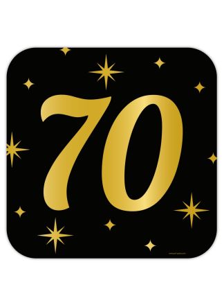 Classy Party-sign 70 jaar (50x50xm.)