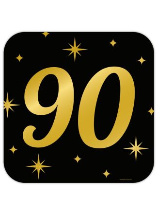 Classy Party-sign 90 jaar (50x50xm.)