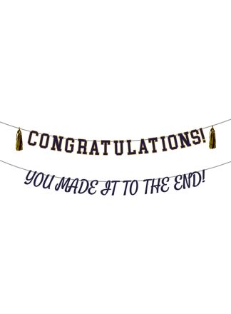 Geslaagd letterslinger 2stuks