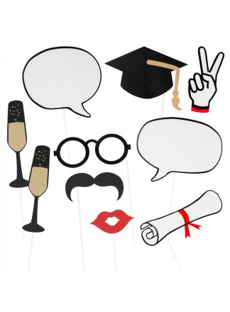 Set 10 Photo props graduation