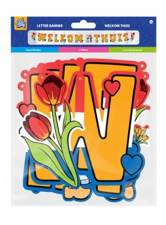 Letterslinger Welkom Thuis 3meter.