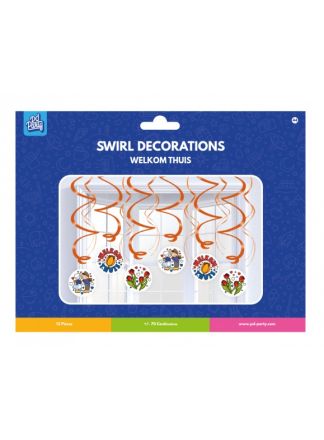Swirl Decoratie Welkom Thuis 12st.