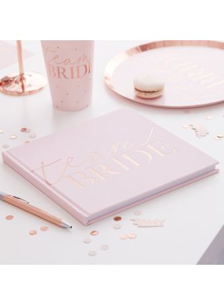 Team Bride gastenboek