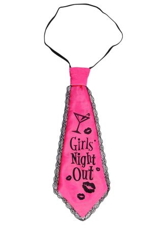 Vrijgezellen stropdas "girls night out"