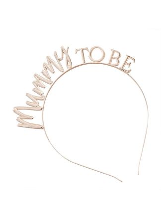 Rosegold Mummy to Be Headband