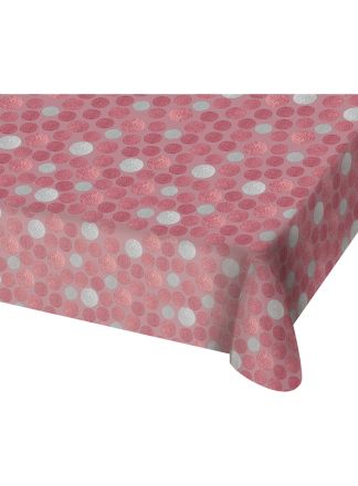 Tafelkleed Glossy Pink 130x180cm.