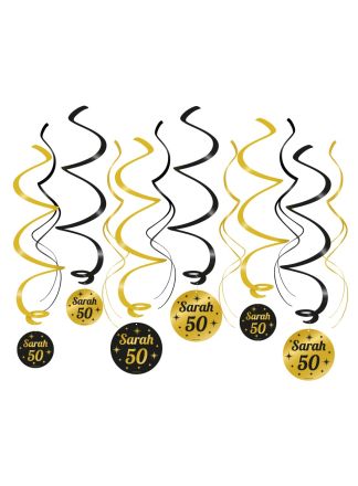 Classy Party Swirls Sarah 12stuks.