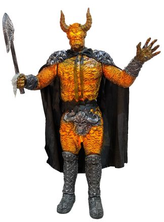 Demon king 210cm. Animatie prop