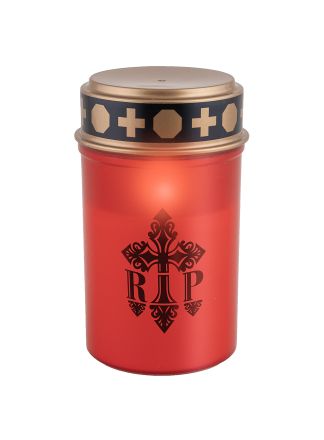 Grafkaars R.I.P. met led licht