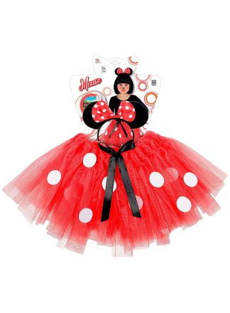 Minnie mouse set 2dlg. maat 110 (3-4 jaar)