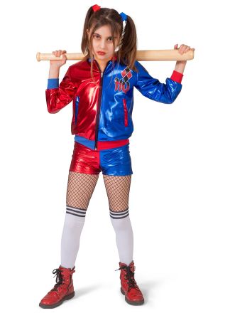 Halloween Harley Quinn kostuum 2dlg