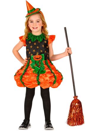 Pompoen heks 2dlg. (kleine maten)