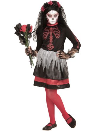 Dia De Los Muertos bride meisje 2dlg.