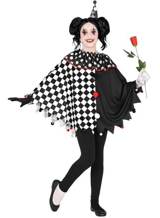 Harlequin poncho child size