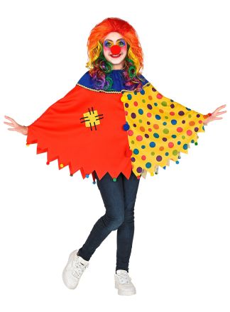 Clown poncho child size
