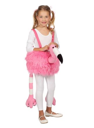 Rijden op Flamingo kind pak 1dlg.