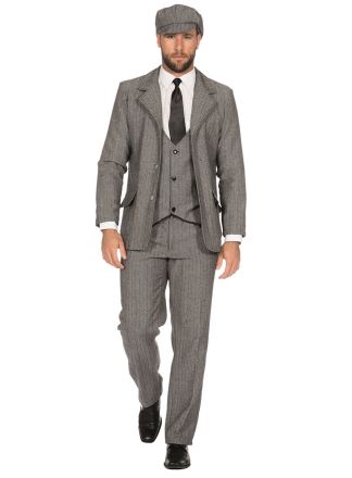 Roaring 20 jacket grey (alleen colbert)