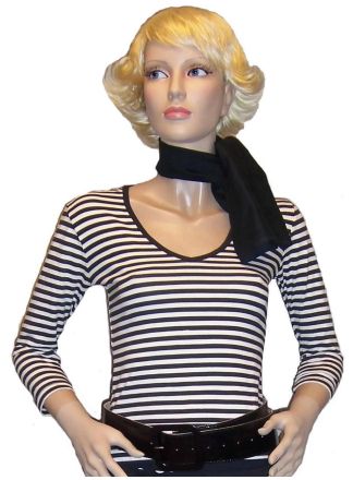 Rock & roll shirt zwart-wit