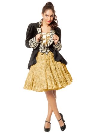 Luxe petticoat metalic goud