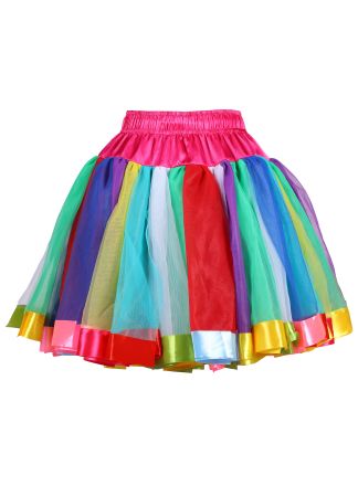 Petticoat "tubes" multikleur 1maat
