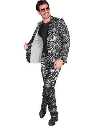 Party Fashion suit 2dlg ANIMAL SILVER