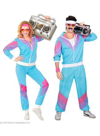 Jaren 80 trainingspak 2dlg. (ACTIEPRIJS!)