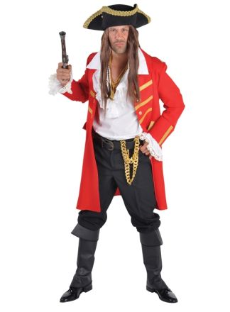 Piratenjas rood 1dlg.