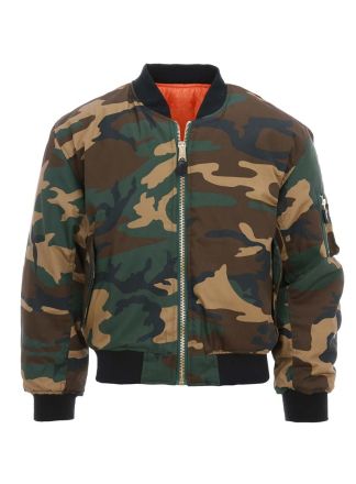 Bomber jack camouflage groen