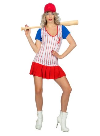 Baseball dame 2dlg. (met cap)