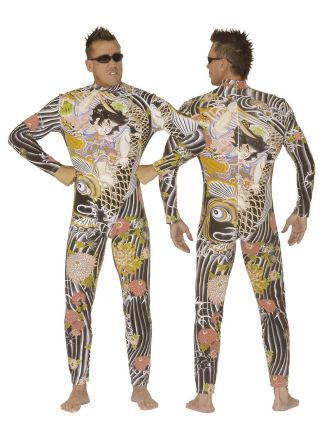 Tattoo kostuum ACTIEPRIJS 1dlg.