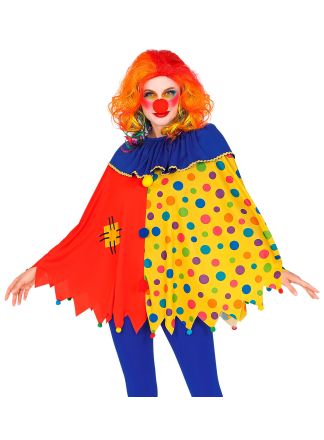 Horror clown poncho (one size)