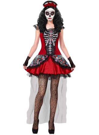 Sexy damespakje: Day of the dead 4dlg.