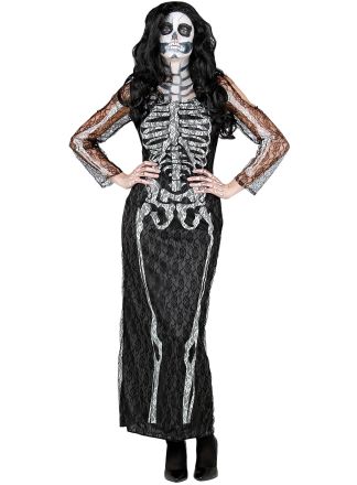 Skeleton lace dress 1dlg.