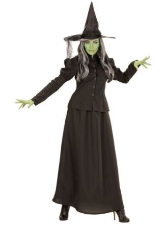 Heksen dames kostuum 3dlg.