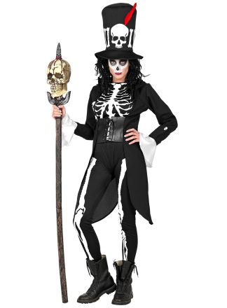 Voodoo kostuum dames Priester 7dlg.