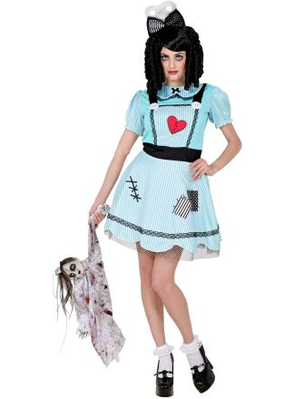 Halloween kostuum:"Doll" 2dlg
