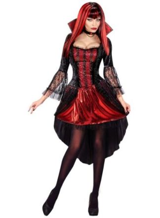 Halloween outfit: Vampiress 2dlg.