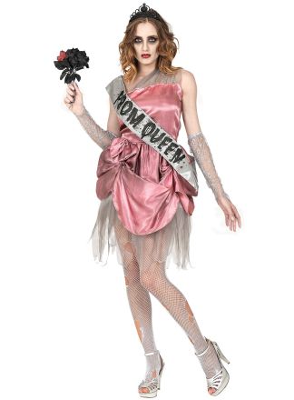 Zombie Prom Queen costume 4dlg.