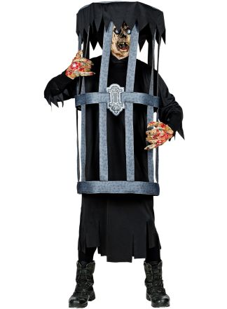 Man in kooi Halloween kostuum 2dlg.
